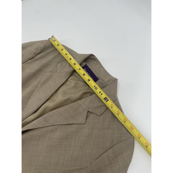 Ralph Lauren Collection Purple Label Long Blazer Wool Coat 1998 Runway Vintage L - Picture 14 of 15